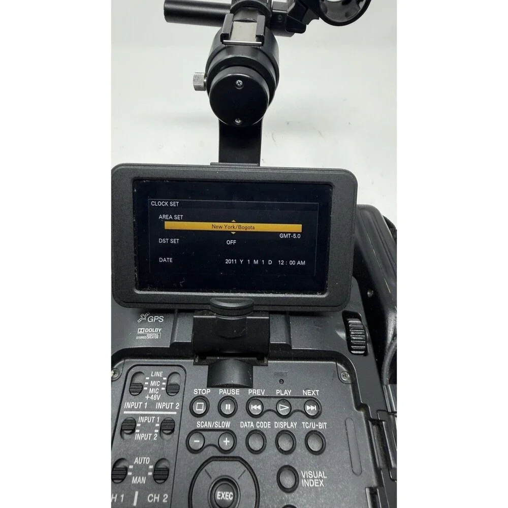 Sony NEX-FS100U Super 35mm Sensor Camcorder With Case and Accessories